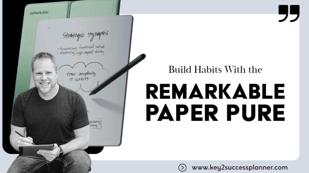 build habits with digital planner